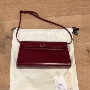 Verified Dark Cherry Shoulder Bag